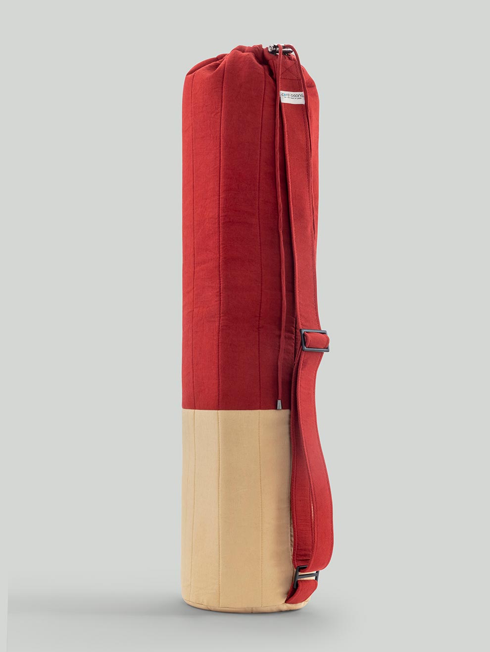 Warrior2 Yoga Mat Bag Carrier Yoga Sling Backpack Fits 1/2 Thick Mat,  Large Zipper Pockets & Bottle Holders